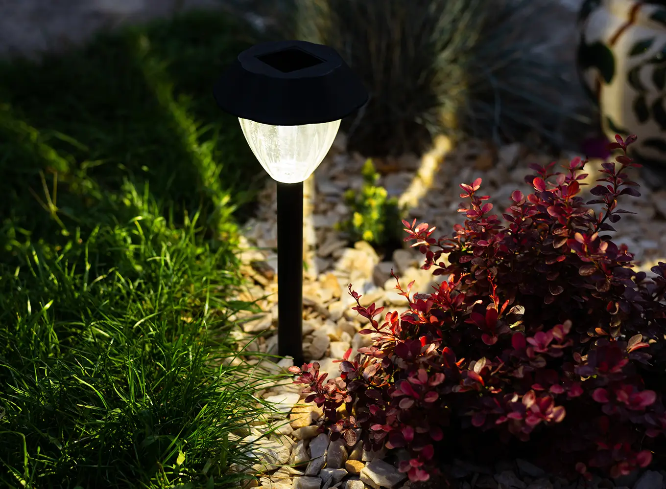 lighting installed outdoors to enhance landscape in springfield il