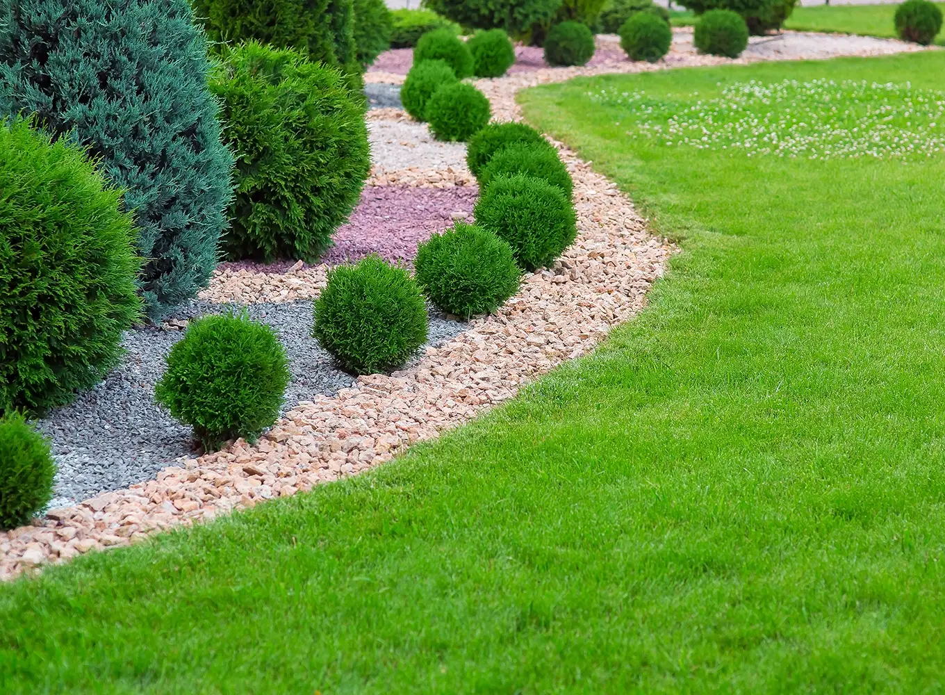 rock bed installation services in the springfield il