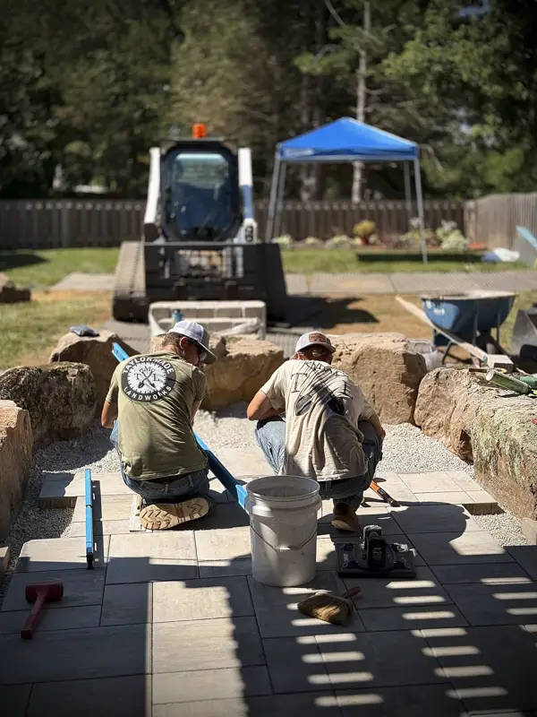 Landscaping & Hardscaping Work Project Gallery Image in Central IL by TaylorMade Landworks