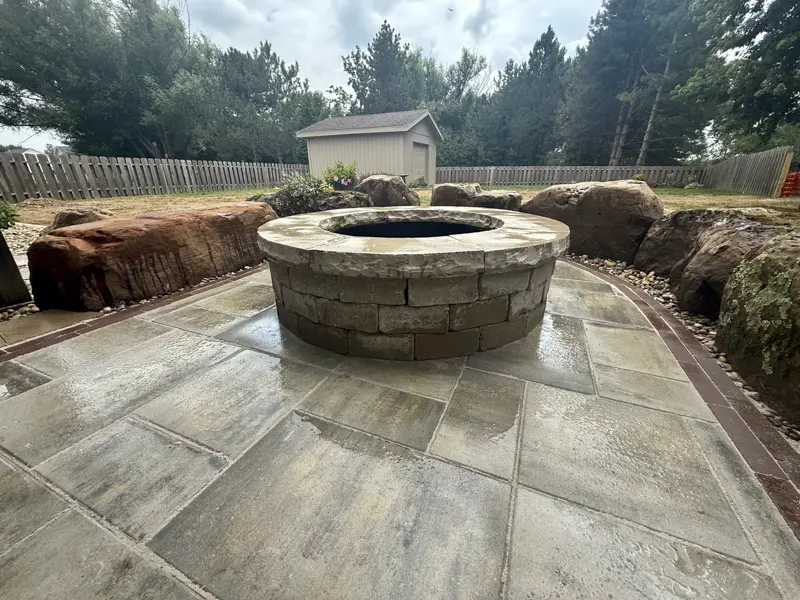 Landscaping & Hardscaping Work Project Gallery Image in Central IL by TaylorMade Landworks