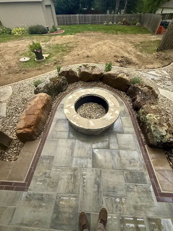 Landscaping & Hardscaping Work Project Gallery Image in Central IL by TaylorMade Landworks