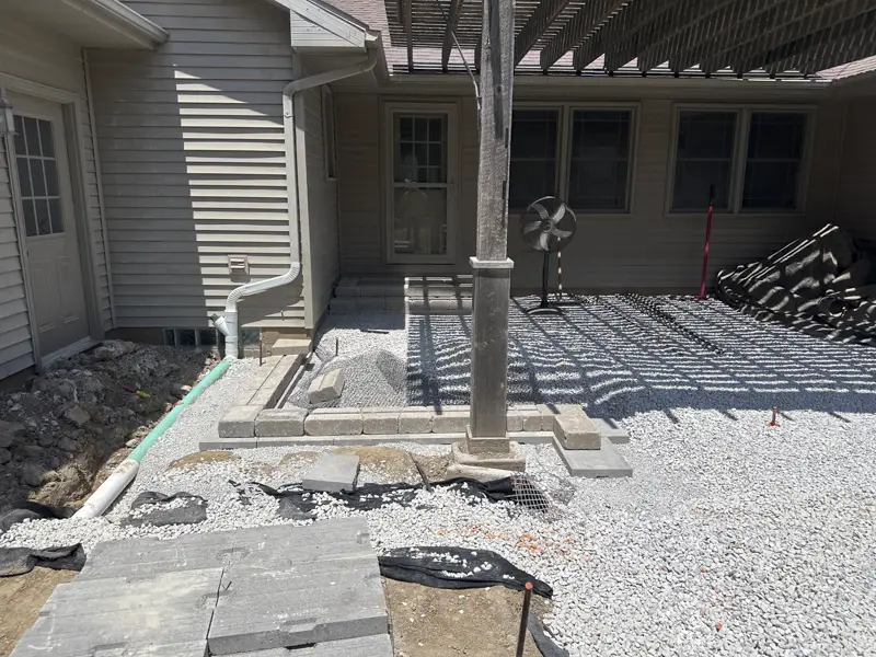 Landscaping & Hardscaping Work Project Gallery Image in Central IL by TaylorMade Landworks
