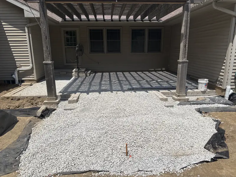 Landscaping & Hardscaping Work Project Gallery Image in Central IL by TaylorMade Landworks