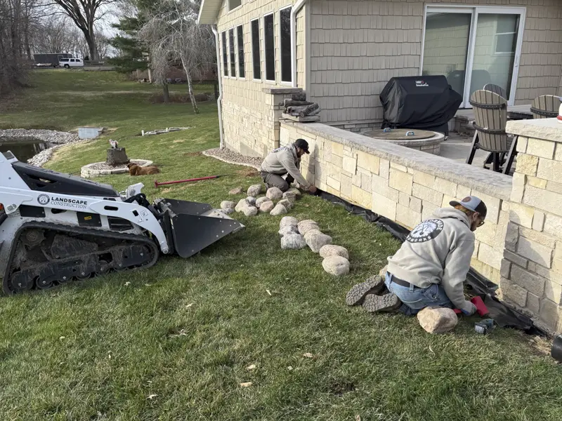 Landscaping & Hardscaping Work Project Gallery Image in Central IL by TaylorMade Landworks
