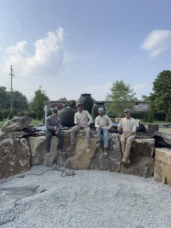 Landscaping & Hardscaping Work Project Gallery Image in Central IL by TaylorMade Landworks