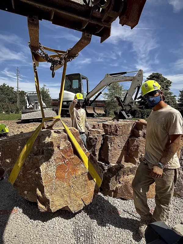 Landscaping & Hardscaping Work Project Gallery Image in Central IL by TaylorMade Landworks