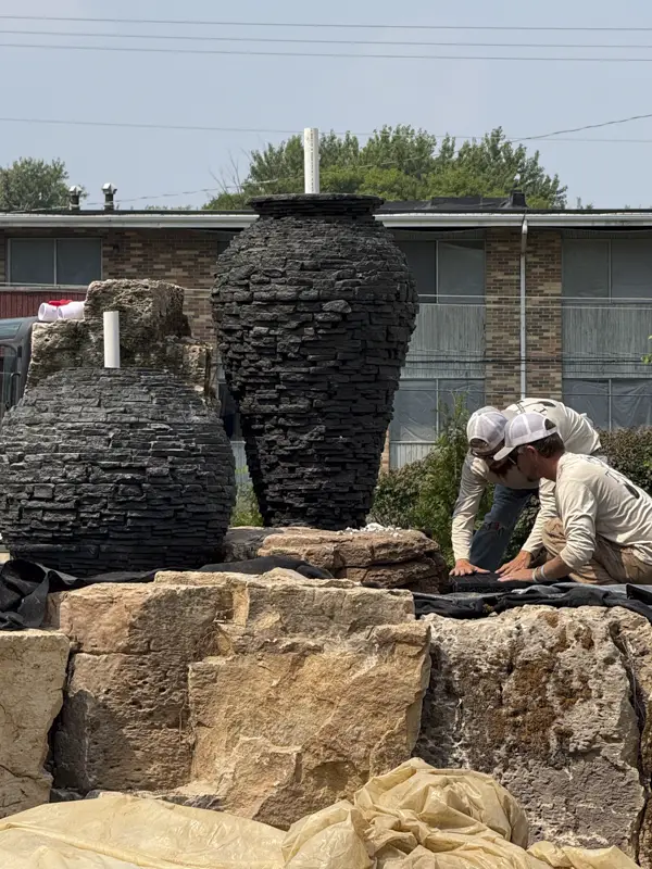 Landscaping & Hardscaping Work Project Gallery Image in Central IL by TaylorMade Landworks