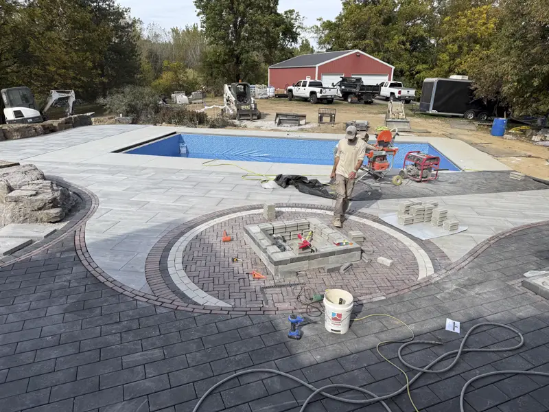 Landscaping & Hardscaping Work Project Gallery Image in Central IL by TaylorMade Landworks