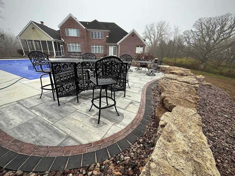Landscaping & Hardscaping Work Project Gallery Image in Central IL by TaylorMade Landworks