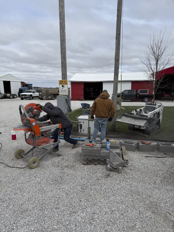 Landscaping & Hardscaping Work Project Gallery Image in Central IL by TaylorMade Landworks