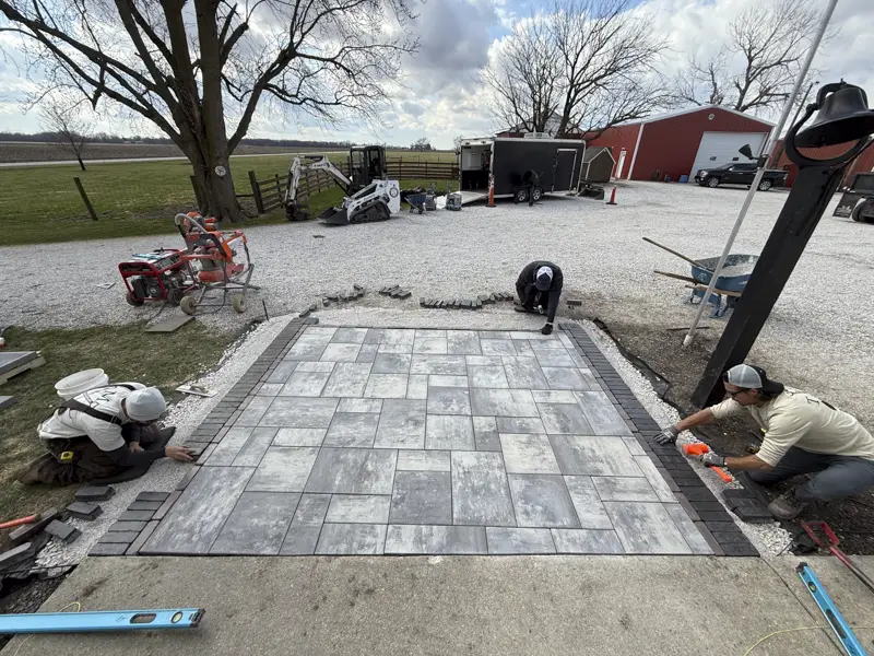 Landscaping & Hardscaping Work Project Gallery Image in Central IL by TaylorMade Landworks