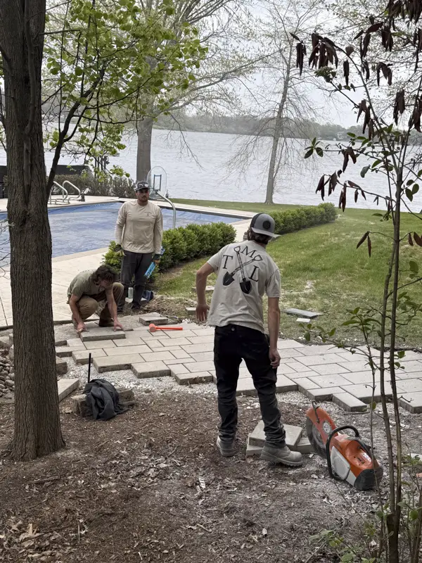 Landscaping & Hardscaping Work Project Gallery Image in Central IL by TaylorMade Landworks