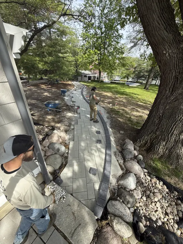 Landscaping & Hardscaping Work Project Gallery Image in Central IL by TaylorMade Landworks