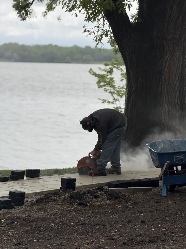Landscaping & Hardscaping Work Project Gallery Image in Central IL by TaylorMade Landworks